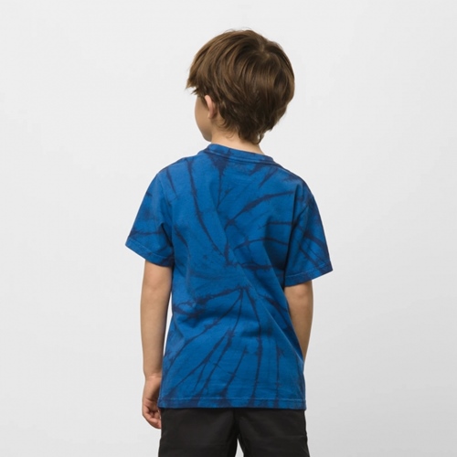 Tie Dye SS Kids T-Shirt Blue