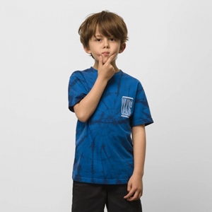 Tie Dye SS Kids T-Shirt Blue