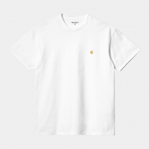 S/S Chase T-Shirt White Gold