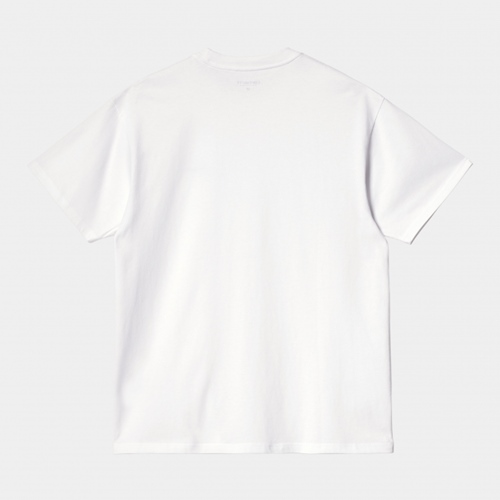 S/S American Script T-Shirt White