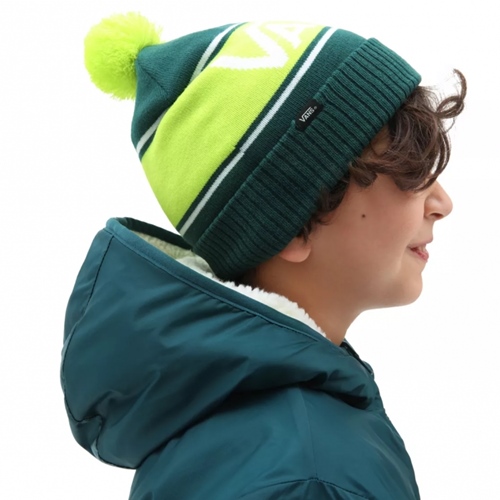 BY Drop V Beanie Lime Punch