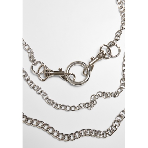 Carabiner Necklace Silver