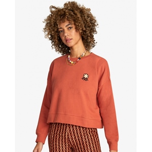 Vibe Fleece Sweatshirt Cinnamon