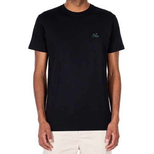 Peaceride Emb Tee Black