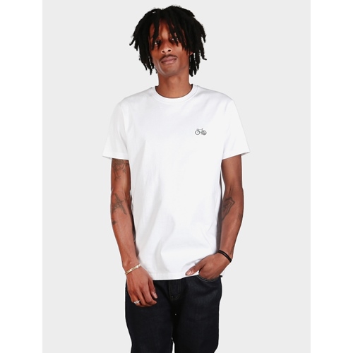 Peaceride Emb Tee White