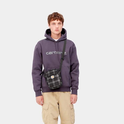 Flint Shoulder Pouch Wiley Check Vulcan