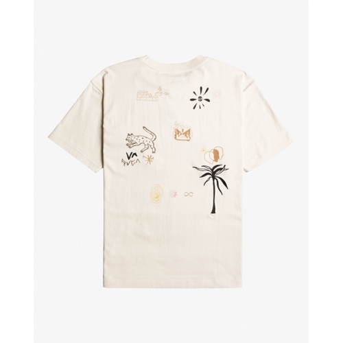Petroglyph T-Shirt Silver Beach