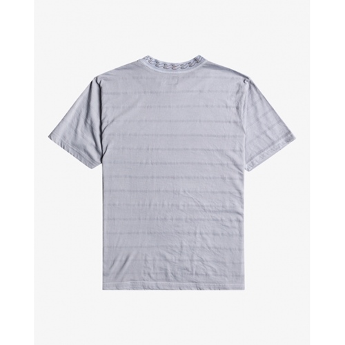 Wave Washed T-Shirt Grey Violet
