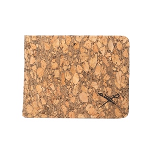 Cork Flag Wallet Cara Black