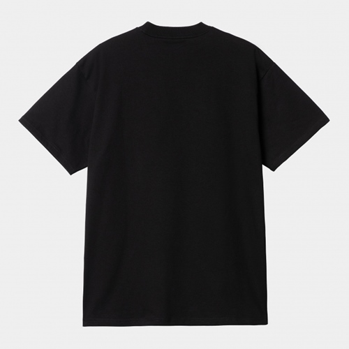 S/S Letterman T-Shirt Black Wax