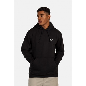 Staple Logo Hoodie Deep Black