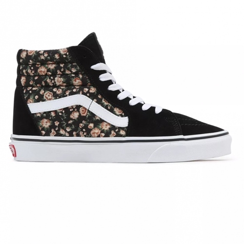 UA Sk8 Hi Rose Black White