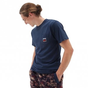 Outdoor Club SS Tee II Dress Blue