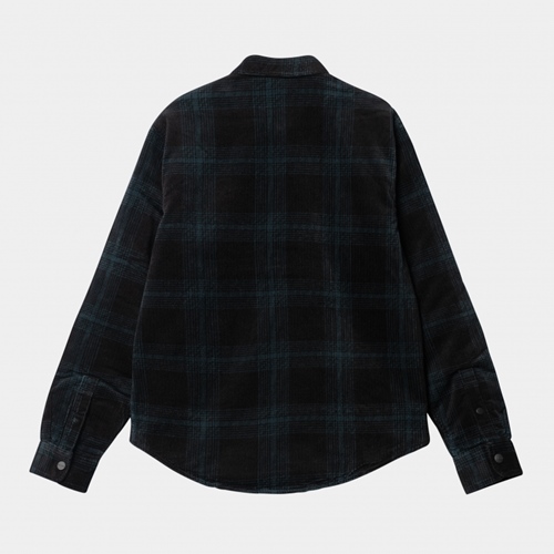 Ginnis Shirt Jac Check Deep Teal