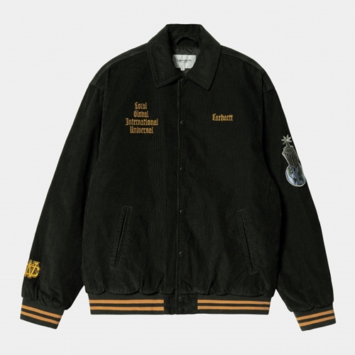 Letterman Jacket Dark Cedar Ochre