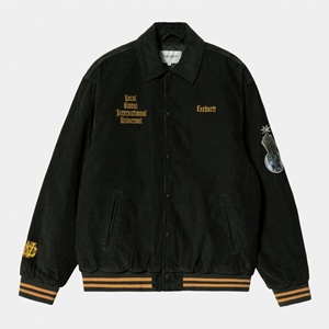 Letterman Jacket Dark Cedar Ochre
