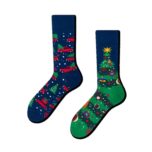 Many Mornings Socken X-Mas Tree