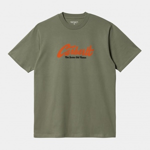 S/S Old Tunes T-Shirt Dollar Green