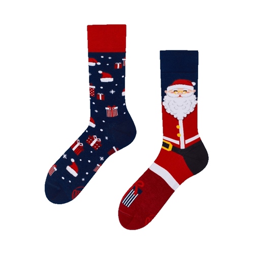 Many Mornings Socken Santa Claus