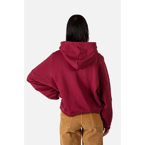 Women Tamiko Hoodie Wine Red