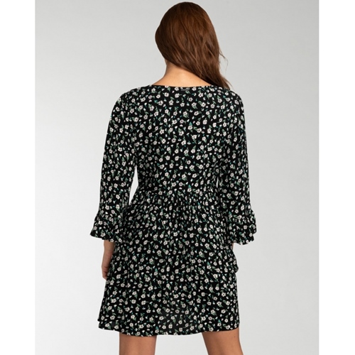 After Tme Kleid Off Black