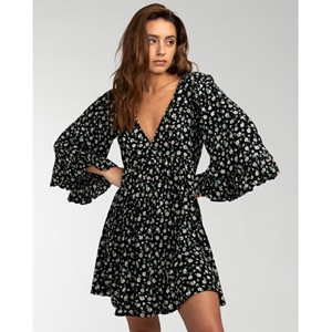 After Tme Kleid Off Black