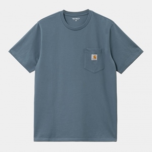 S/S Pocket T-Shirt Storm Blue