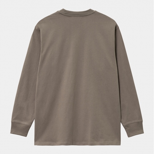 L/S American Script T-Shirt Teide