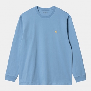 L/S Chase T-Shirt Piscine Gold