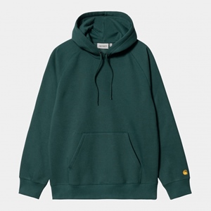 Hooded Chase Sweat Botanic Gold