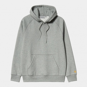 Hooded Chase Sweat Grey Heather Gold