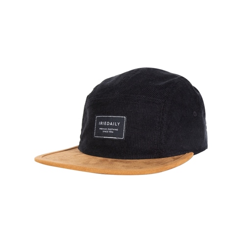 Corvin 5 Panel Cap Cara Black