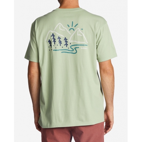 Panorama T-Shirt Light Sage