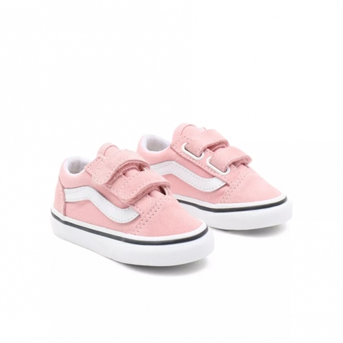 TD Old Skool V Powder Pink True White