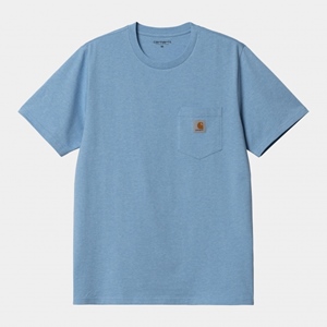S/S Pocket T-Shirt Piscine Heather