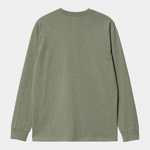 L/S Pocket T-Shirt Yucca Heather