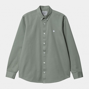 L/S Madison Shirt Yucca White