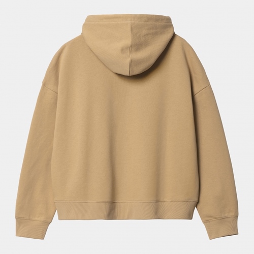 W Hooded Chester Sweatshirt DustyHBrown