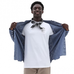 Shaken Skull SS T-Shirt White
