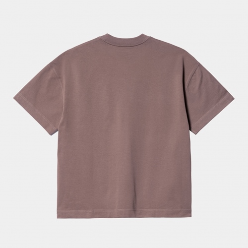 S/S Link Script T-Shirt Lupinus Black