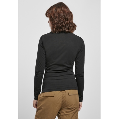 Ladies Basic Turtleneck L/S Black