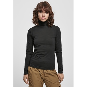 Ladies Basic Turtleneck L/S Black