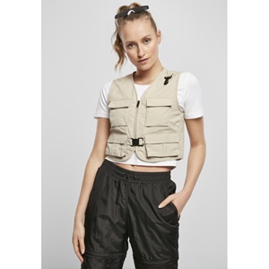 Ladies Short Tactical Vest Concrete