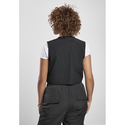 Ladies Short Tactical Vest Black