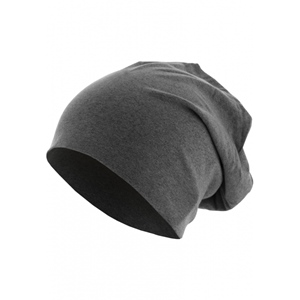Heather Jersey Beanie Black