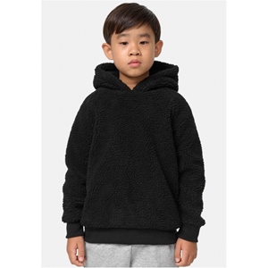Boys Sherpa Hoody Black