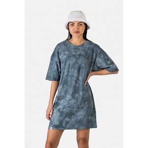 Women Yumi Dress Oil Dye Blk Light Grey