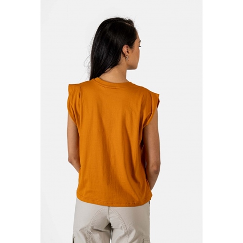 Women Minako T-Shirt Orange Oak