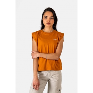 Women Minako T-Shirt Orange Oak