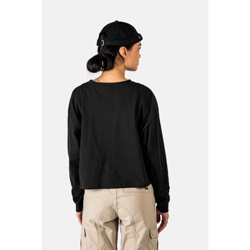 Women Indira Longsleeve Deep Black